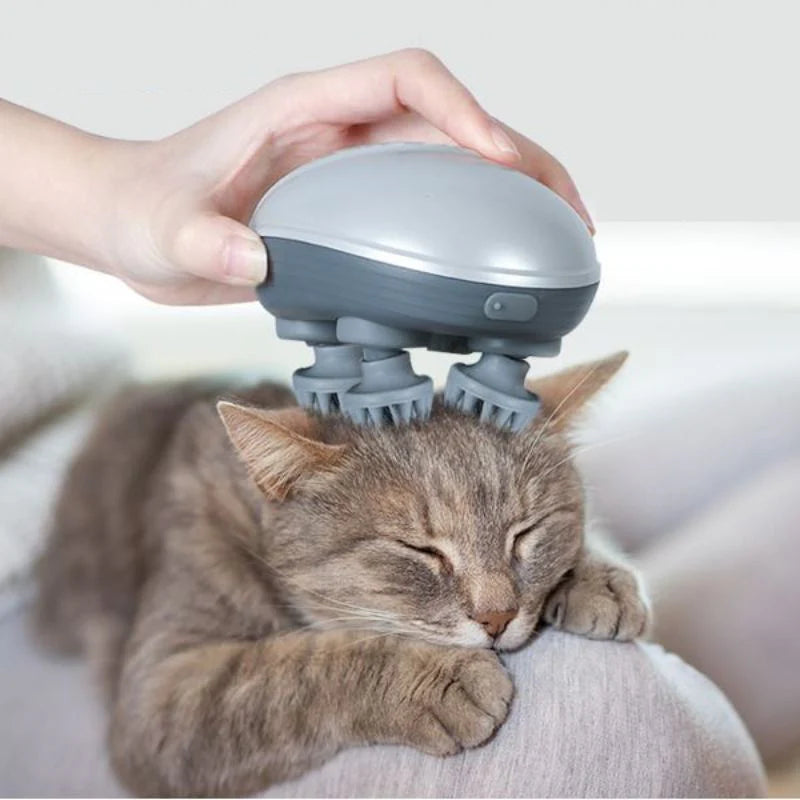 Masseur Électrique pour Chat - Relaxation Totale