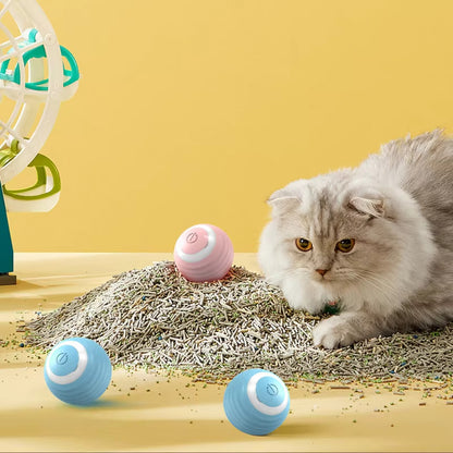 Balle Interactive pour Chats – Amusement et Bien-être Assurés !